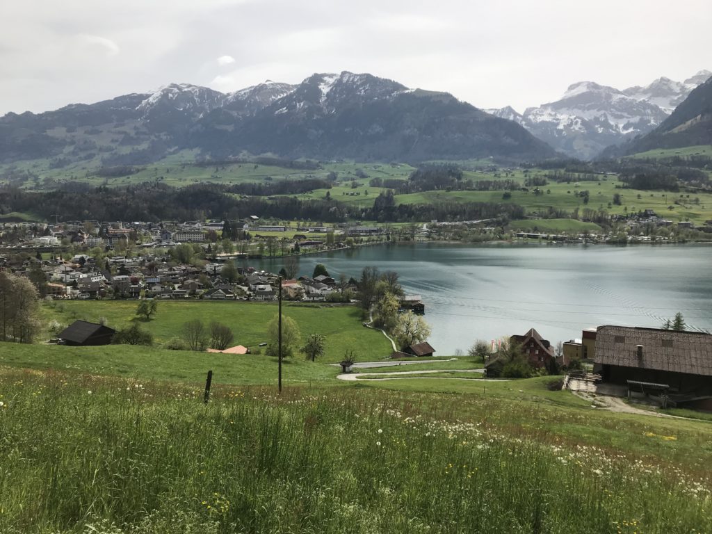 Blick zurück auf Sarnen