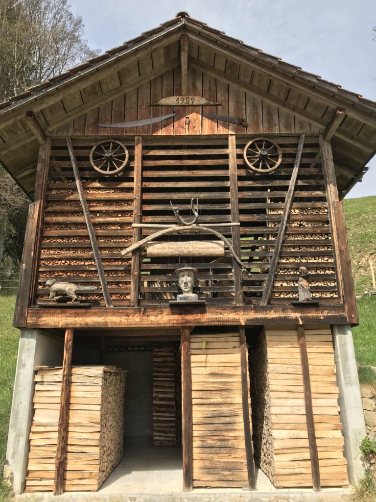 renovierter Holzspeicher