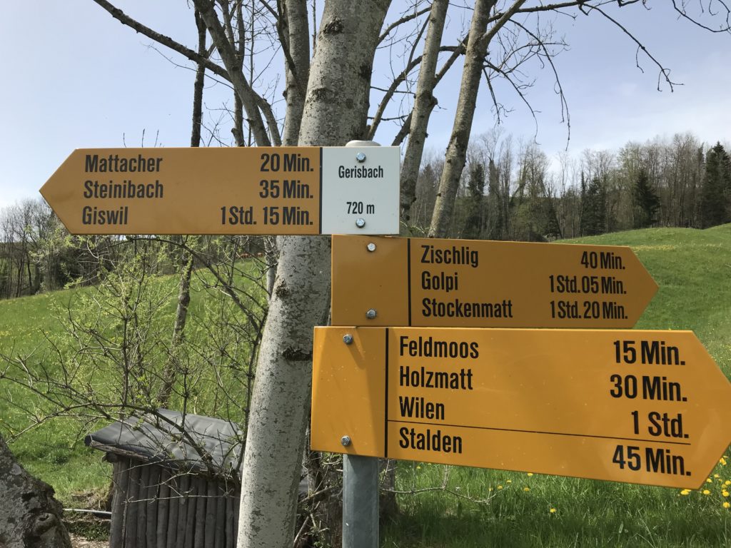 auf dem höchsten Punkt angelangt