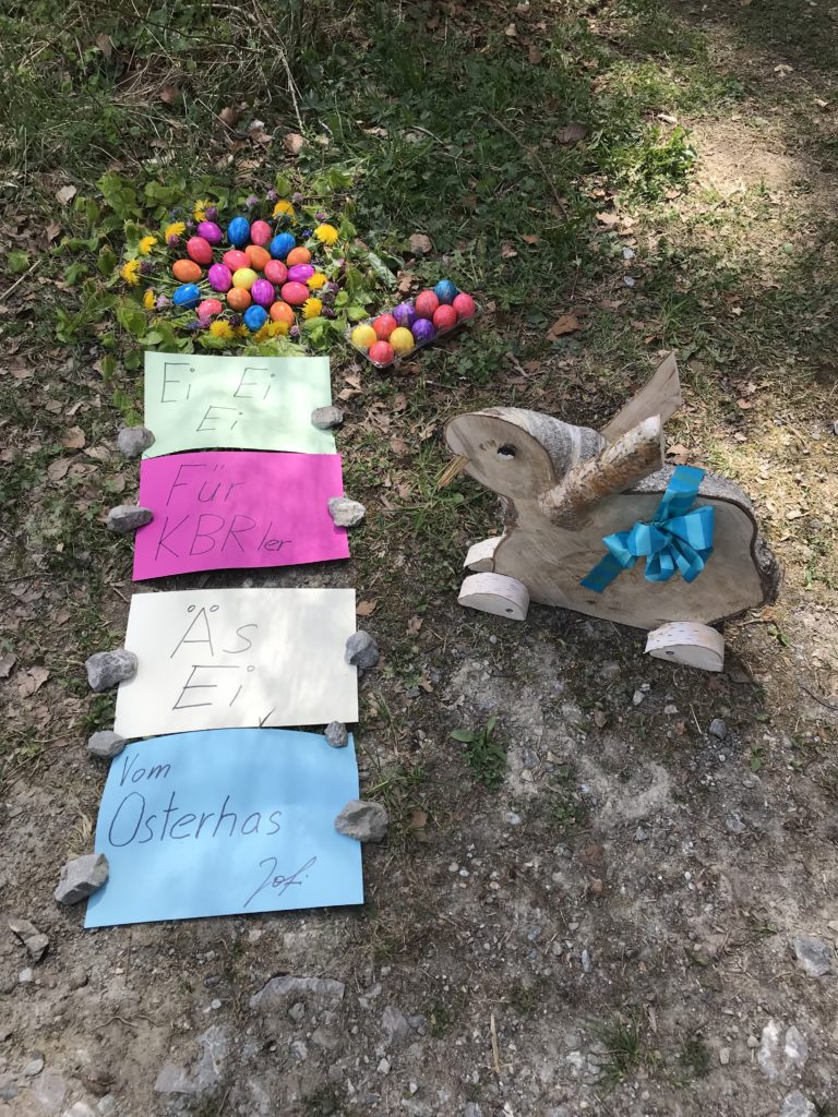 Der Osterhase JOFI war da: Ei, Ei, Ei, wie nett!