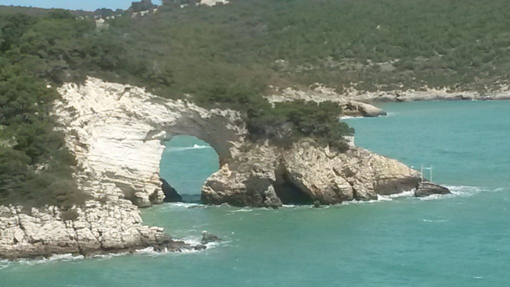 Vieste, Felsbogen Arco di San Felice