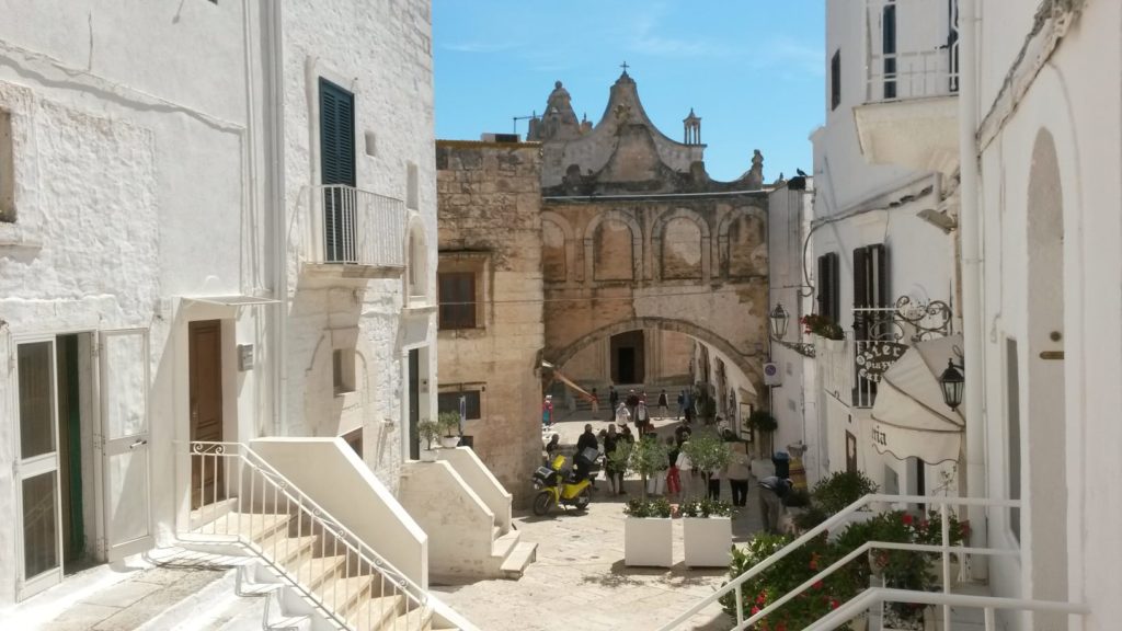 weisse Stadt, top of Ostuni 