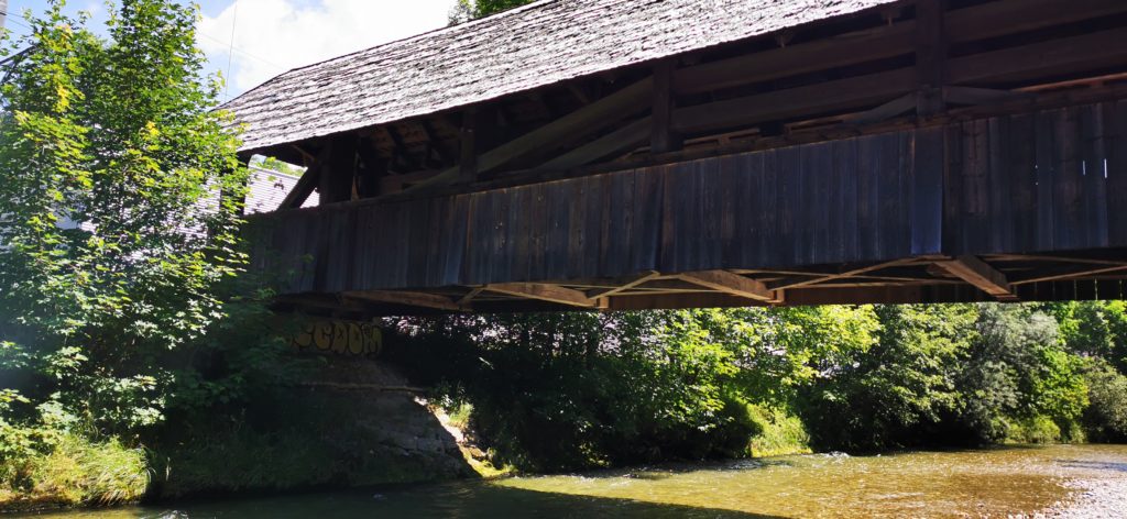 Holzbrücke bei Trubschachen im Emmental