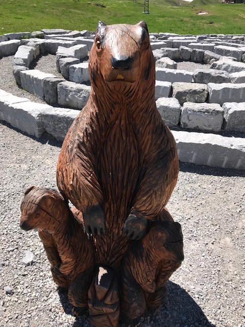 Murmeli-Holzfigur