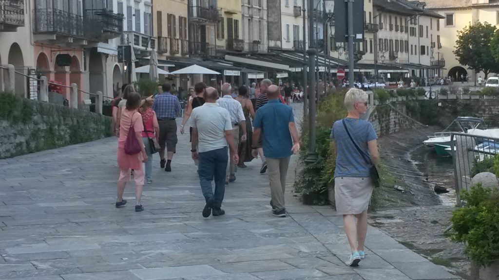 Uferpromenade Cannobio - am Schluss der Walking Tour