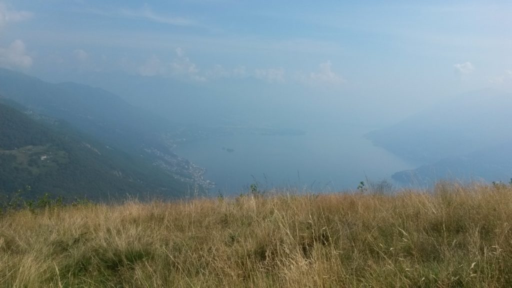 Monte Giove - Weitblick auf den Lago Maggiore