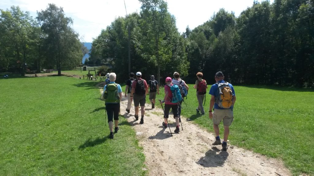 Pollino - auf der Wanderung Richtung SANTUARIO TRINITÀ DI GHIFFA