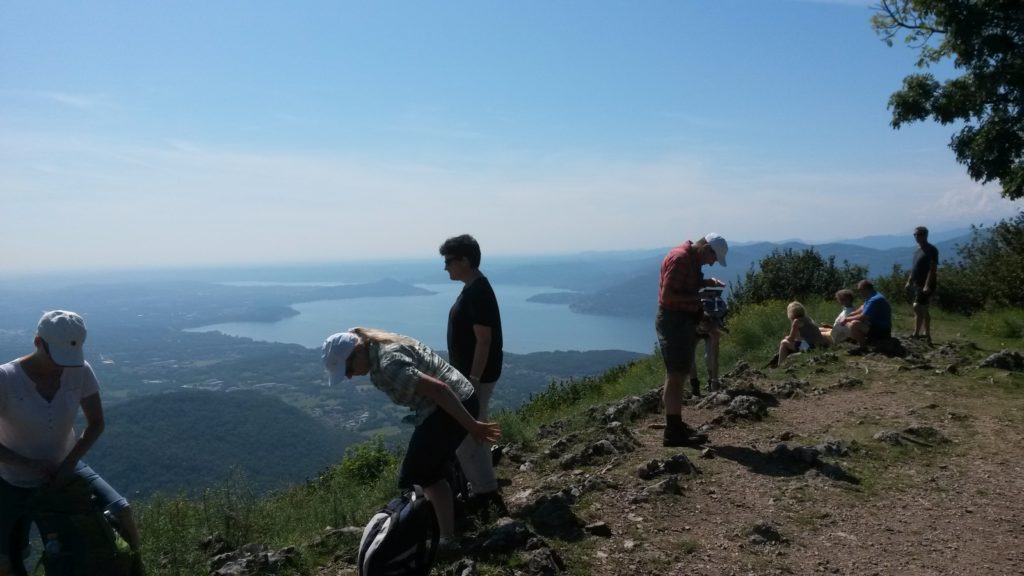 Top of SASSO DEL FERRO - Zeit für eine kleine Pause