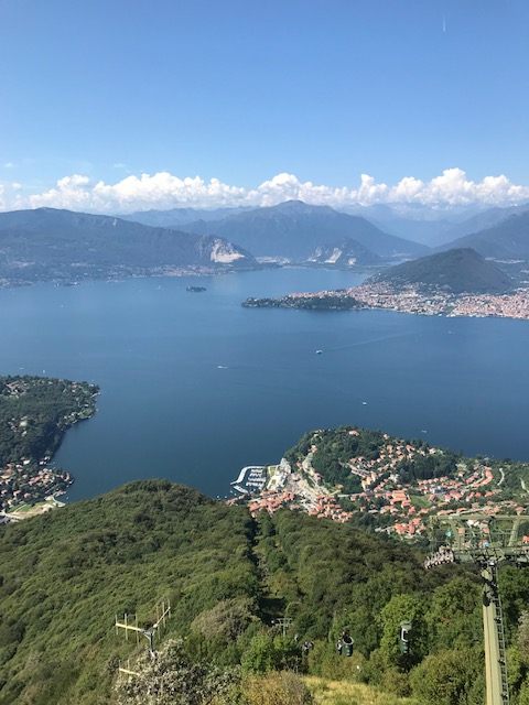 SASSO DEL FERRO - Blick auf den Lago Maggiore