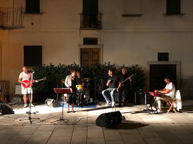 Cannobio - rockiges Platzkonzert am 25.08.2019