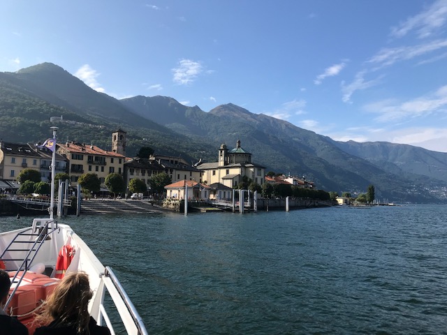 abendliche Schifffahrt - Heimkehr von Luino nach Cannobio