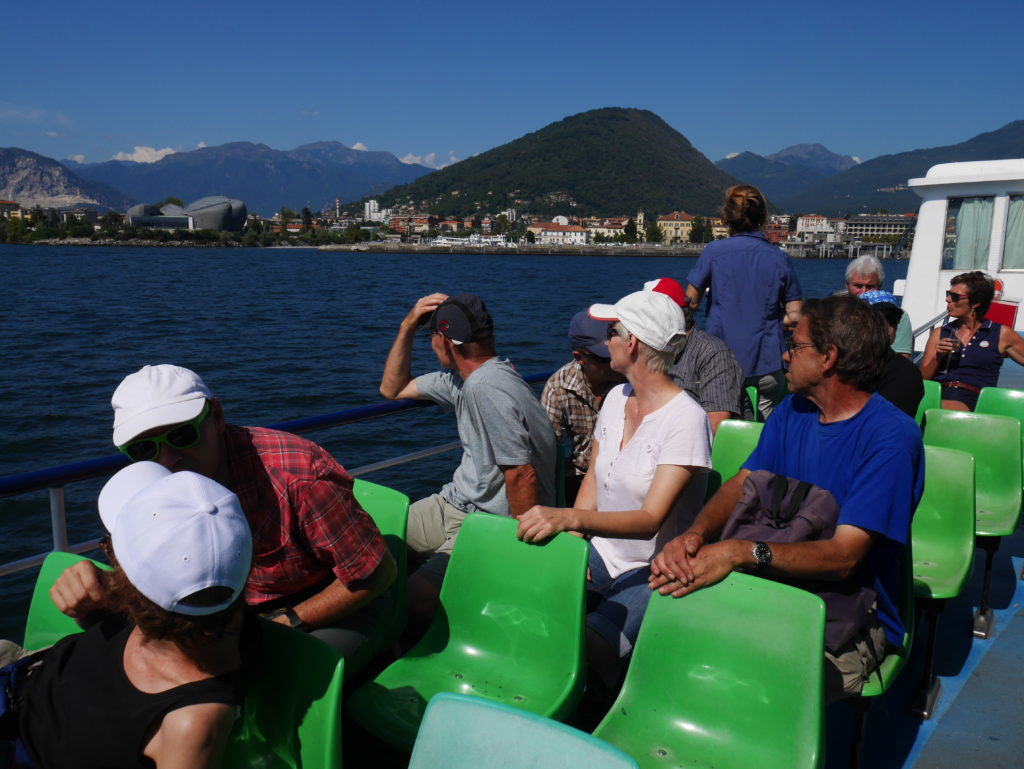 Fährfahrt - zwischen Intra und Laveno
