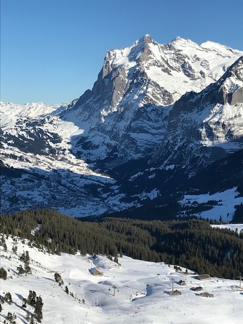 Blick vom Männlichen Richtung Grindelwald