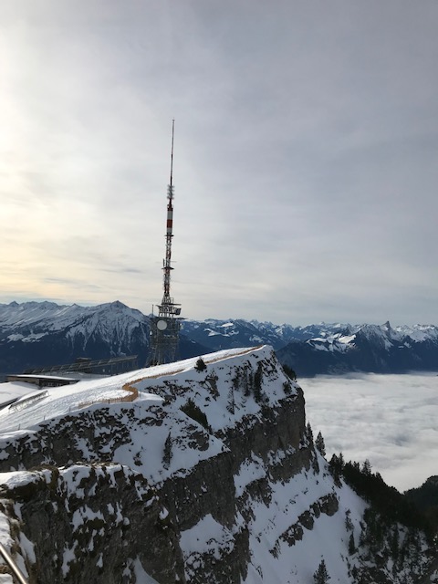 Niederhorn mit Antenne