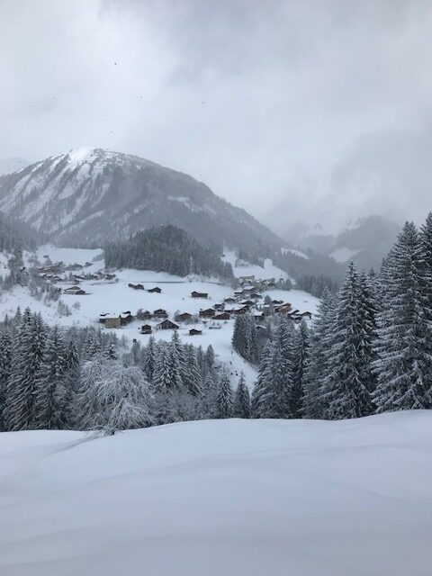 Blick Richtung Langwies