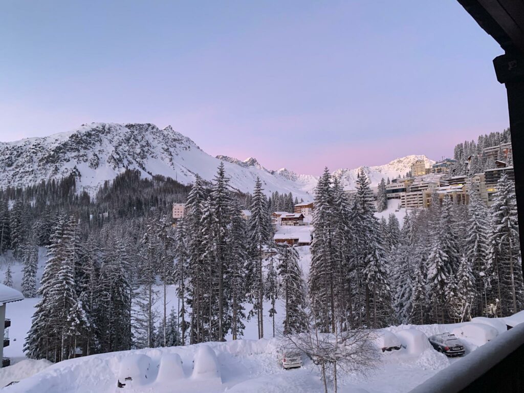 Arosa im Abendlicht