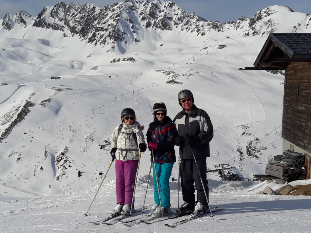 Fototermin auf der Drei-Seen-Piste