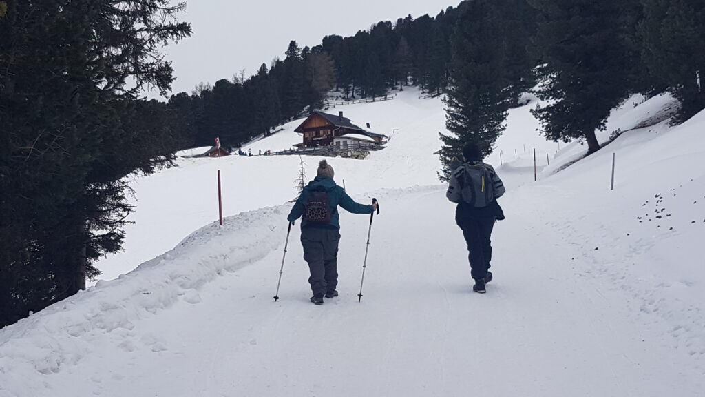 auf dem Weg zur Zirmbachalm