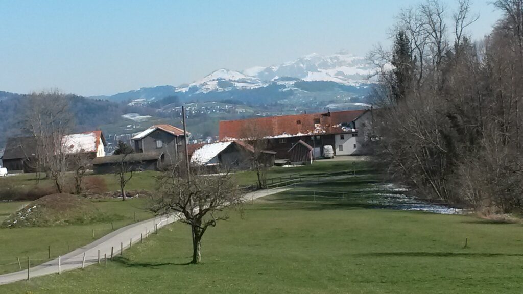 auf dem Abtwiler Sonnenberg - 01.04.2020