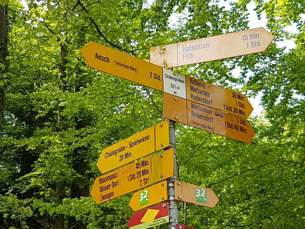 Wanderwege in alle Richtungen - 19.04.2020