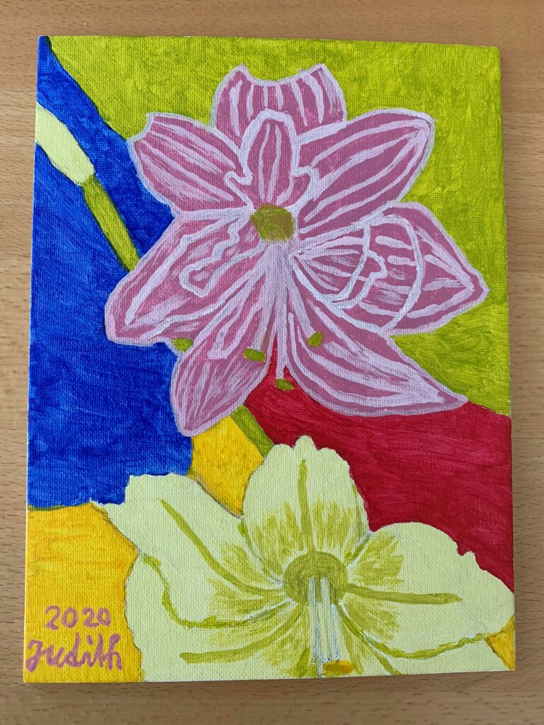 Amaryllis - Acryl, Judith 2020
