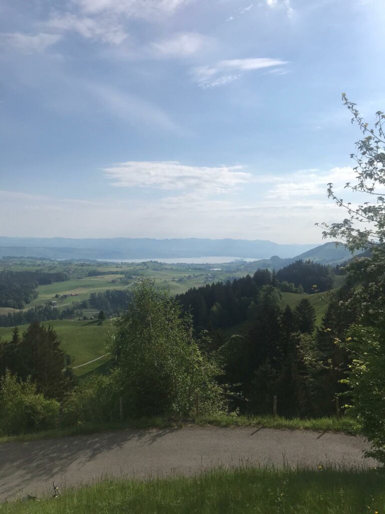 Biketour Raten: Sicht auf den Zürichsee - 09.05.2020