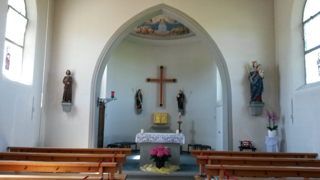 Innenraum der Kapelle Maria-Hilf in Waldkirch, Regina - 21.05.2020