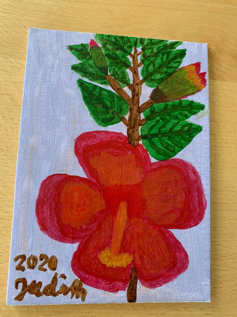 intensive Rotblüte - Judith 2020