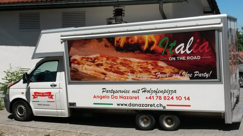 Pizza-Mobil in Herisau AR, Regina - 01.06.2020