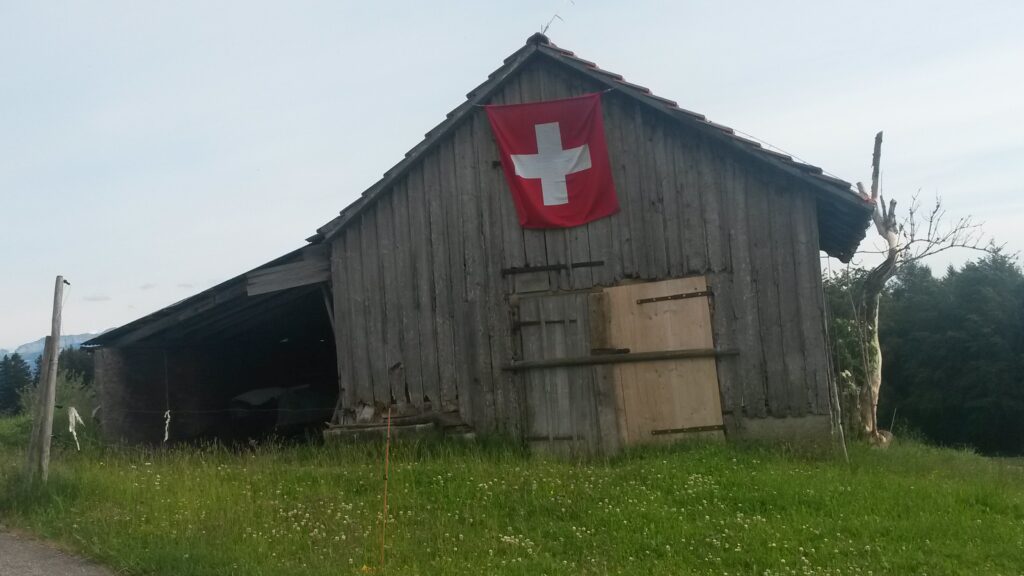 alte Stallung auf dem Aetschberg oberhalb Abtwil SG, Regina - 31.05.2020