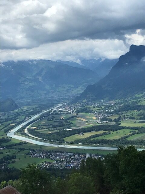 Blick ins Rheinthal