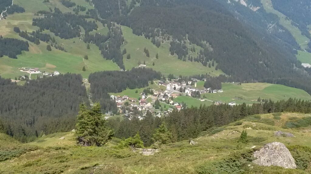 Blick auf Parpan