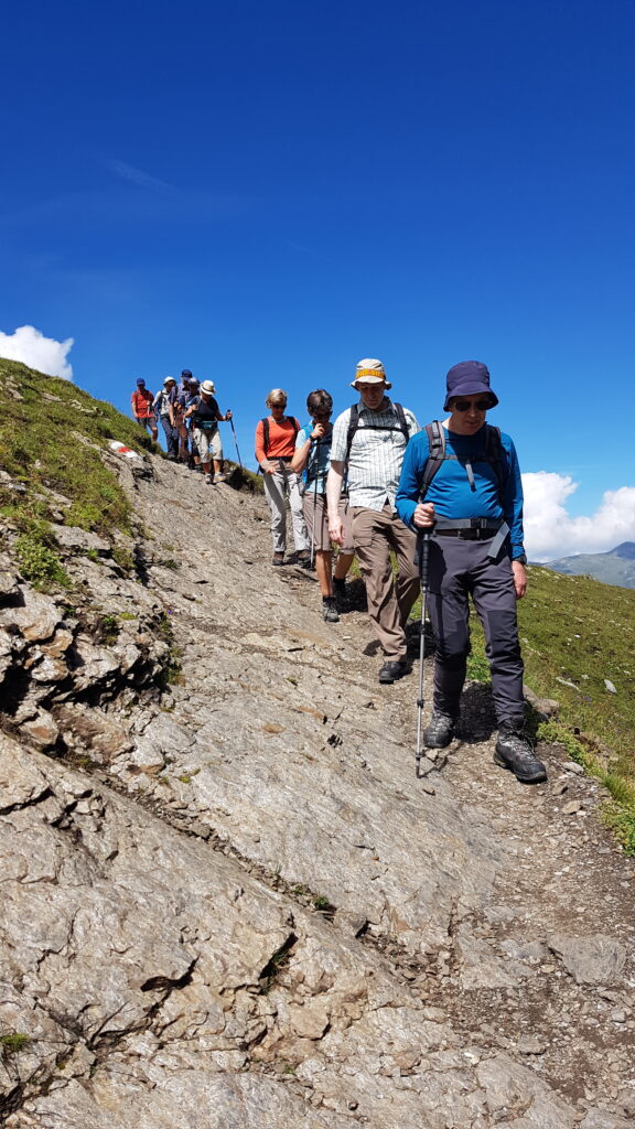 auf dem Abstieg nach Alpiglen