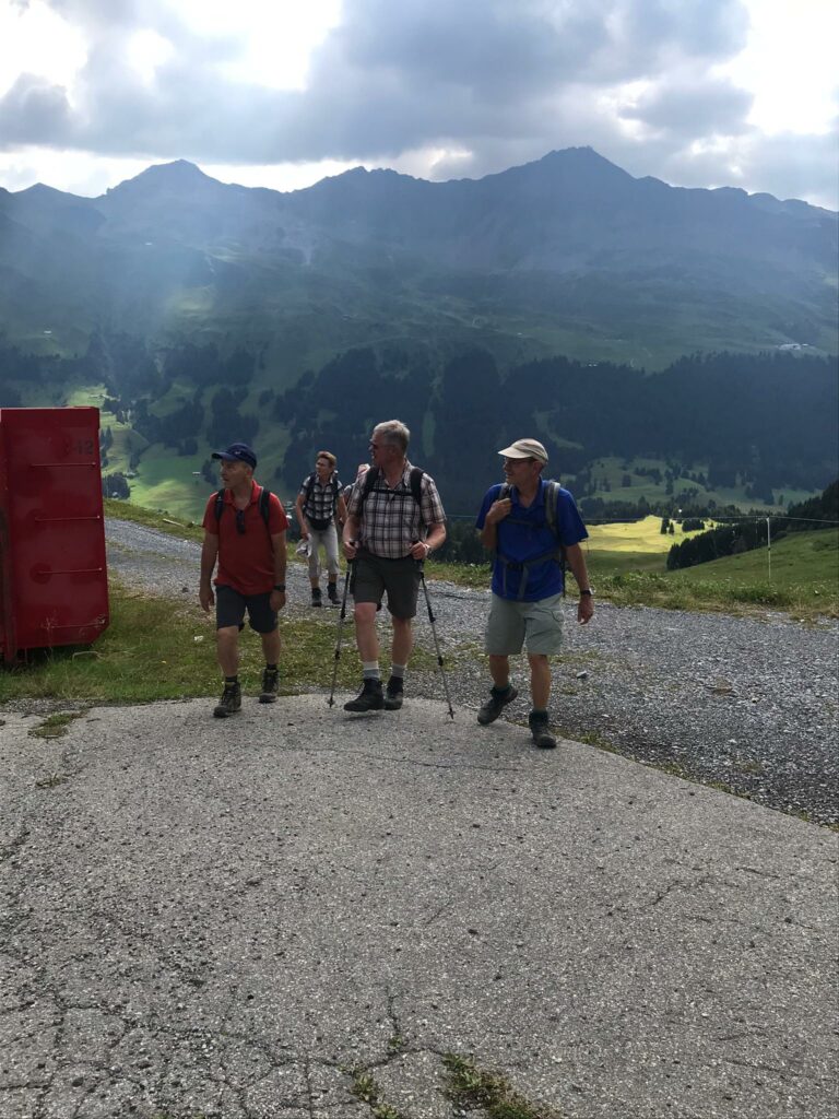 Aufstieg zur ALP LAVOZ