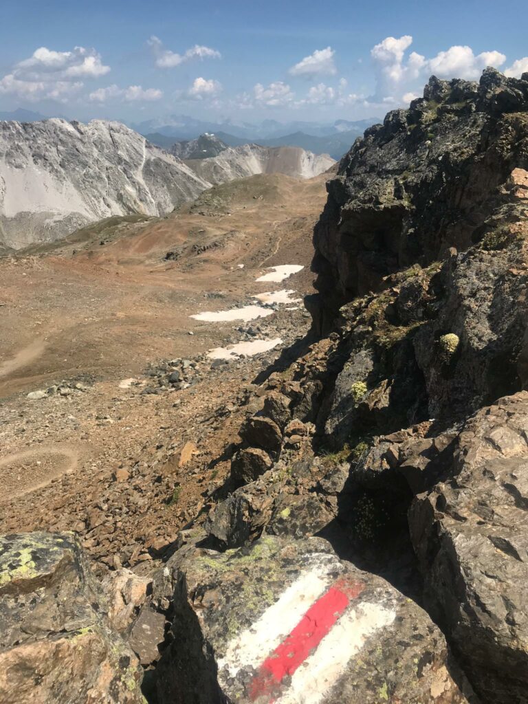 Bergwanderweg zum OSTGIPFEL
