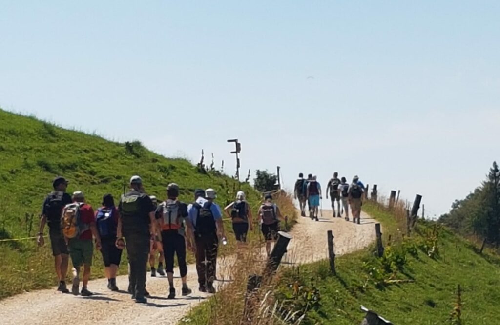 im Solothurner Jura, unterhalb der Hasenmatt (1444 m) in der Nähe des Restaurant Althüsli