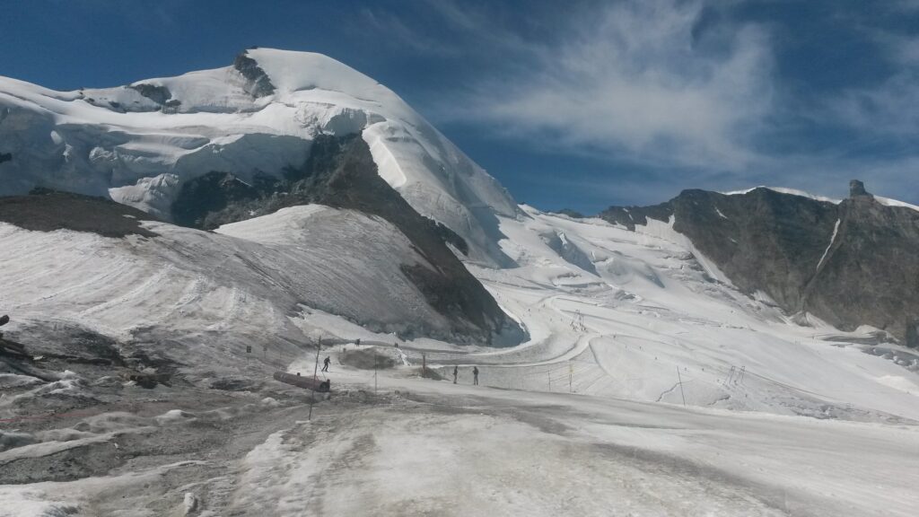 Blick Richtung Allalinhorn