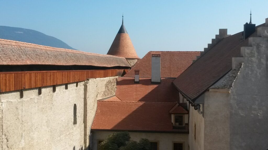 Innenhof Schloss Grandson