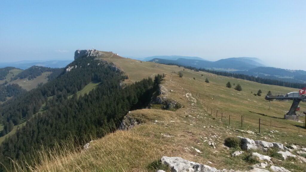 Die erste Anhöhe ist geschafft.