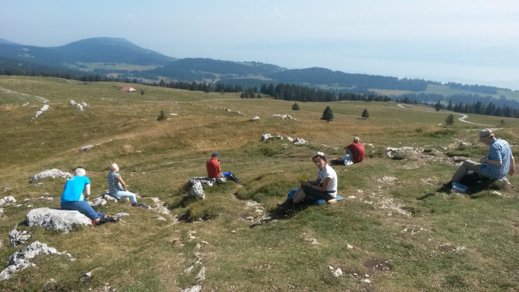 Picknick auf dem Chasseron