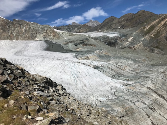 Hohlaubgletscher oberhalb Mattmark