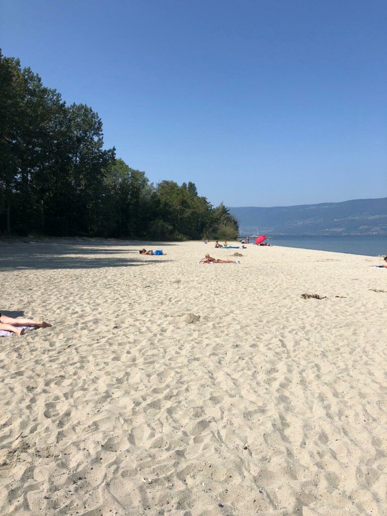 Strand von Yvonand
