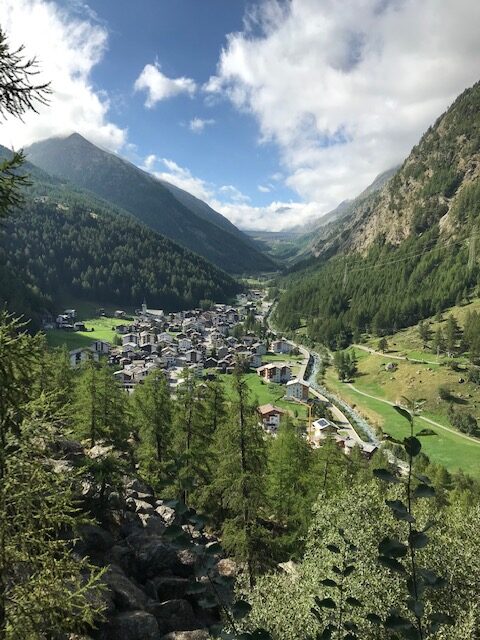 oberhalb Saas-Almagell