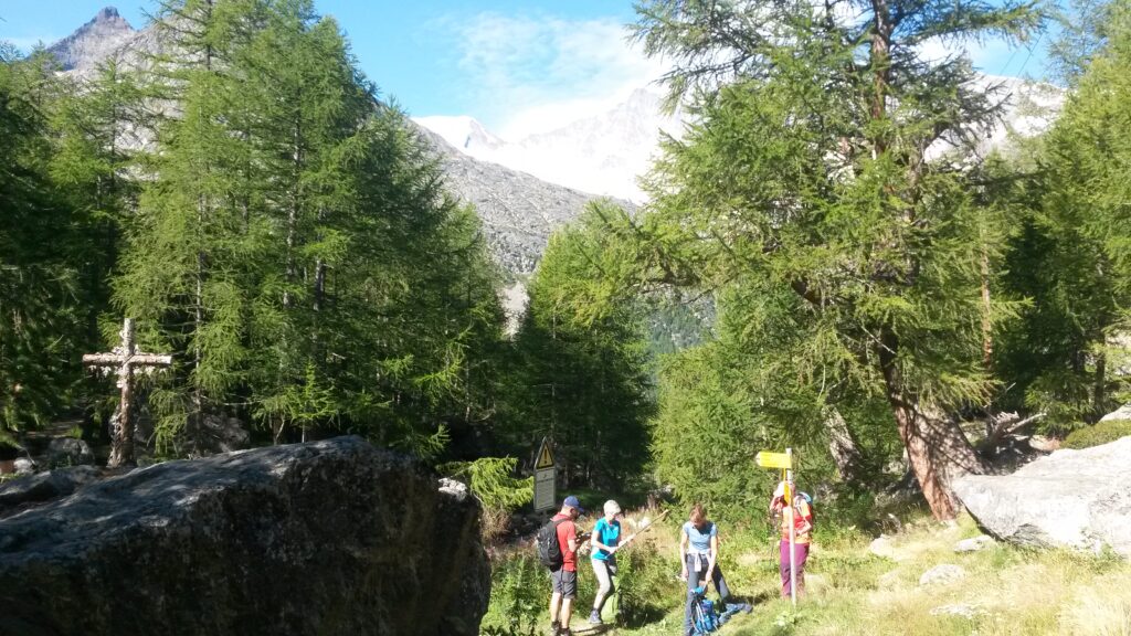 Richtung Almagelleralp