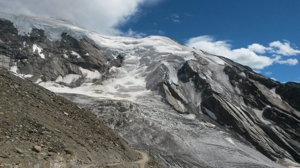 beeindruckender Triftgletscher
