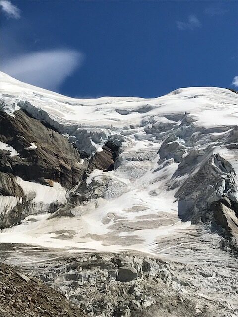 Blick zum Weissmies