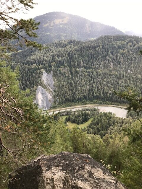 imposante Rheinschlucht