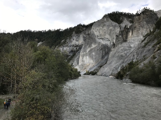 in der Rheinschlucht