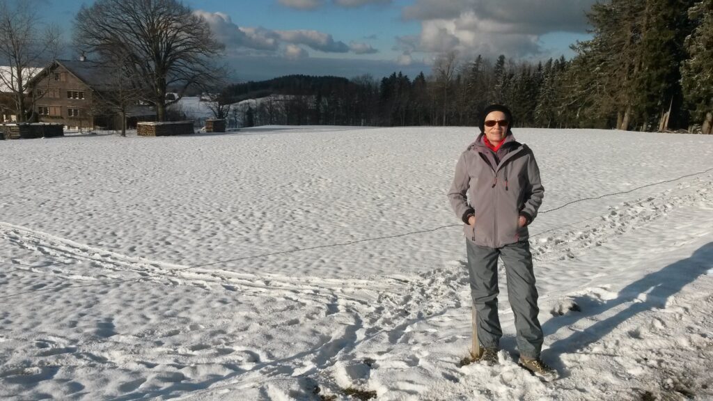 Endlich wieder einmal weisse Weihnachten. - 26.12.2020