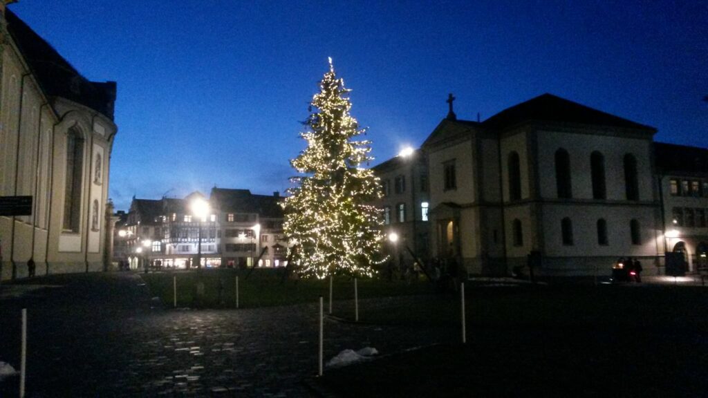 Klosterplatz, St. Gallen - 16.12.2020